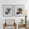COLOR BLOCK FRAMED PRINTS, S/2, Painting by Uttermost, 26.5" width x 30.5" height x 1" depth thumbnail 4
