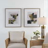 Color Block Framed Prints Set/2, Painting by Uttermost, 26.5" width x 30.5" height x 1" depth thumbnail 4