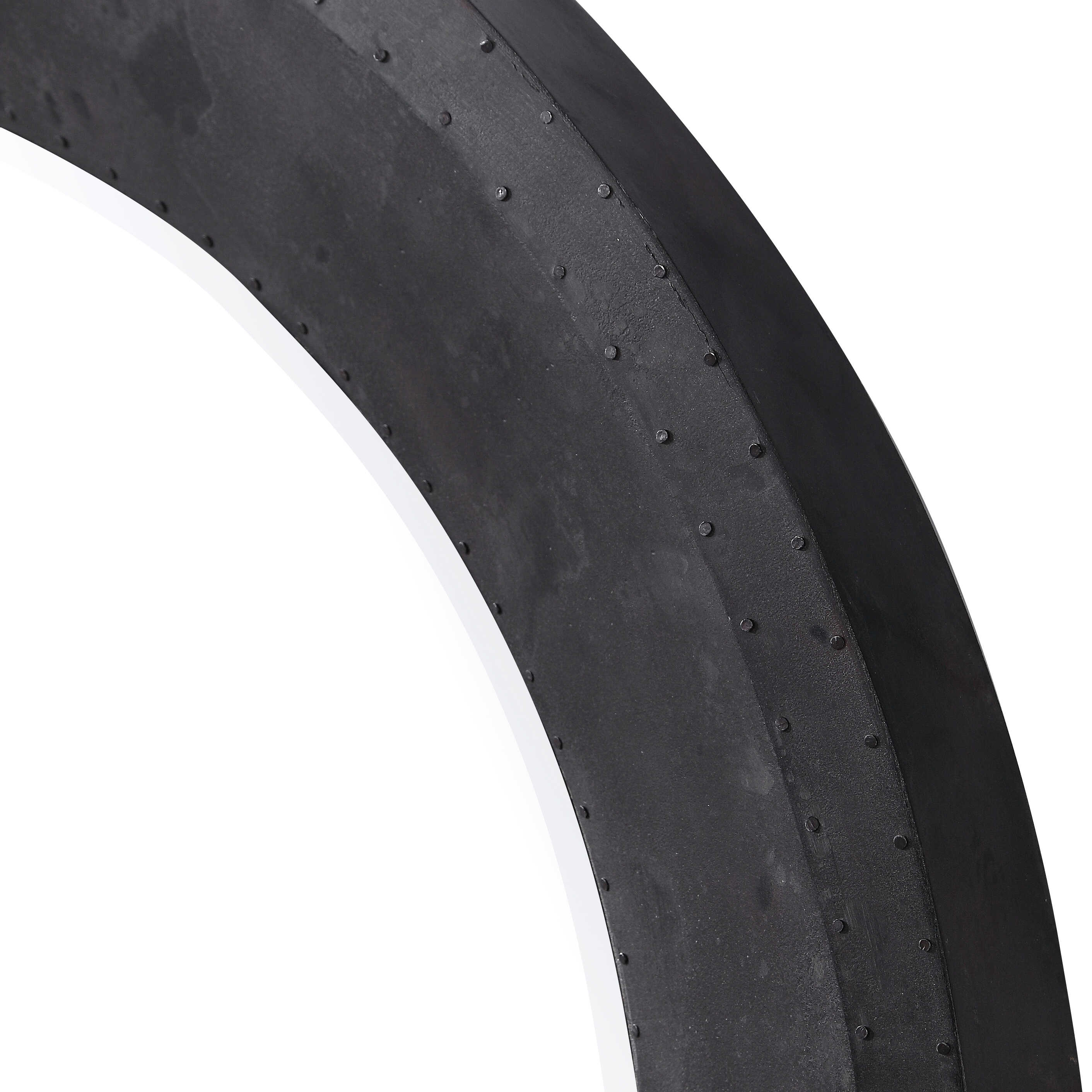 Frazier Round Industrial Mirror, by Uttermost, 40" width x 40" height x 2.95" depth View 6