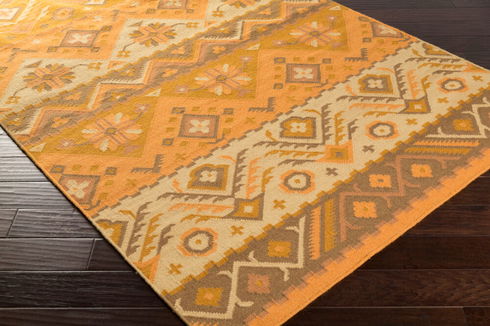 Jewel Tone Handmade Rug