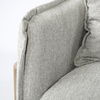Roy I 84' Frost Gray Upholstered Three Seater Sofa thumbnail 7