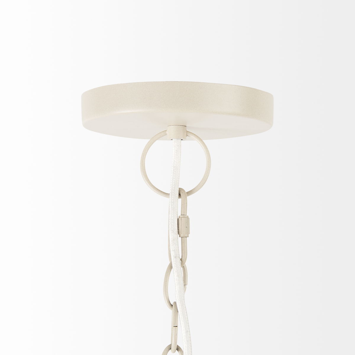 Marimba 40 L x 40 W x 24 H Natural Cane 6 Tier Chandelier, by Mercana, 40" length x 40" width x 24" height View 5