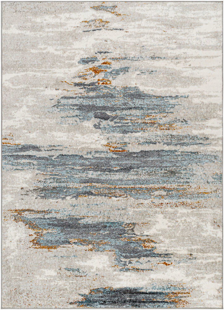 San Francisco Machine Woven Rug, by Surya, 6'11.86" length x 5'2.99" width
