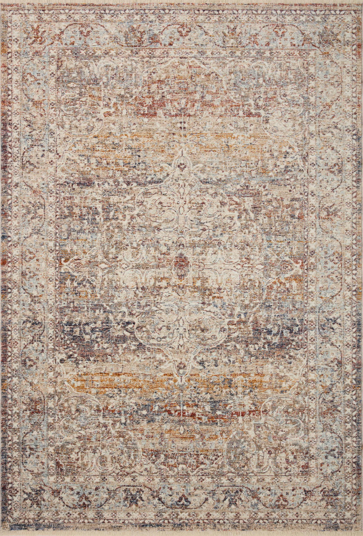 Loloi Sorrento Rug, 2'7" length x 8' width View 1