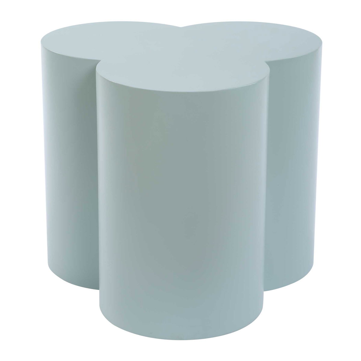 Beven Outdoor Light Blue Accent Table, Outdoor Table by Uttermost, 1'5.75" width x 1'4" height x 1'5.75" depth View 5