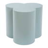 Beven Outdoor Light Blue Accent Table, Outdoor Table by Uttermost, 1'5.75" width x 1'4" height x 1'5.75" depth thumbnail 5
