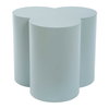 Beven Outdoor Light Blue Accent Table, Outdoor Table by Uttermost, 1'5.75" width x 1'4" height x 1'5.75" depth thumbnail 5