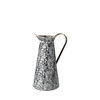 Colette Small Black/White Patterned Vase thumbnail 0