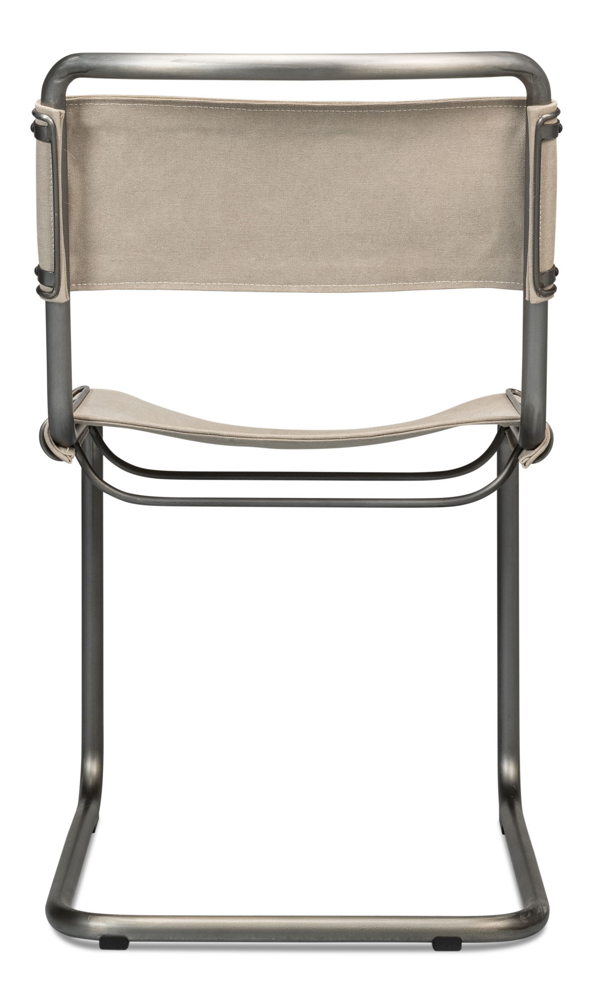 Patton Canvas Field Chair, by Sarreid, 2' length x 1'8" width x 2'10" height View 10