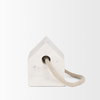 Raena White Marble House Door Stopper, Decorative Object by Mercana, 4" length x 4" width x 4.75" height thumbnail 5