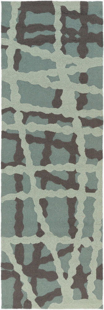 Courtyard Handmade Rug, by Surya, 1'6" length x 1'6" width