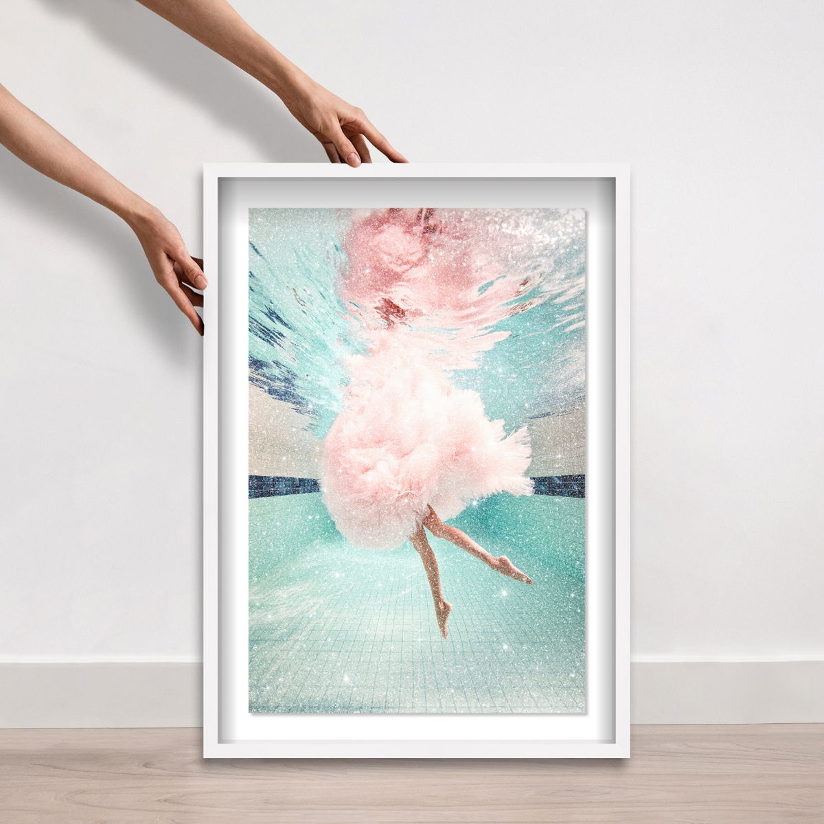 Aquatic Ballerina I (Diamond Dust), Art by Oliver Gal,  20x30 View 5