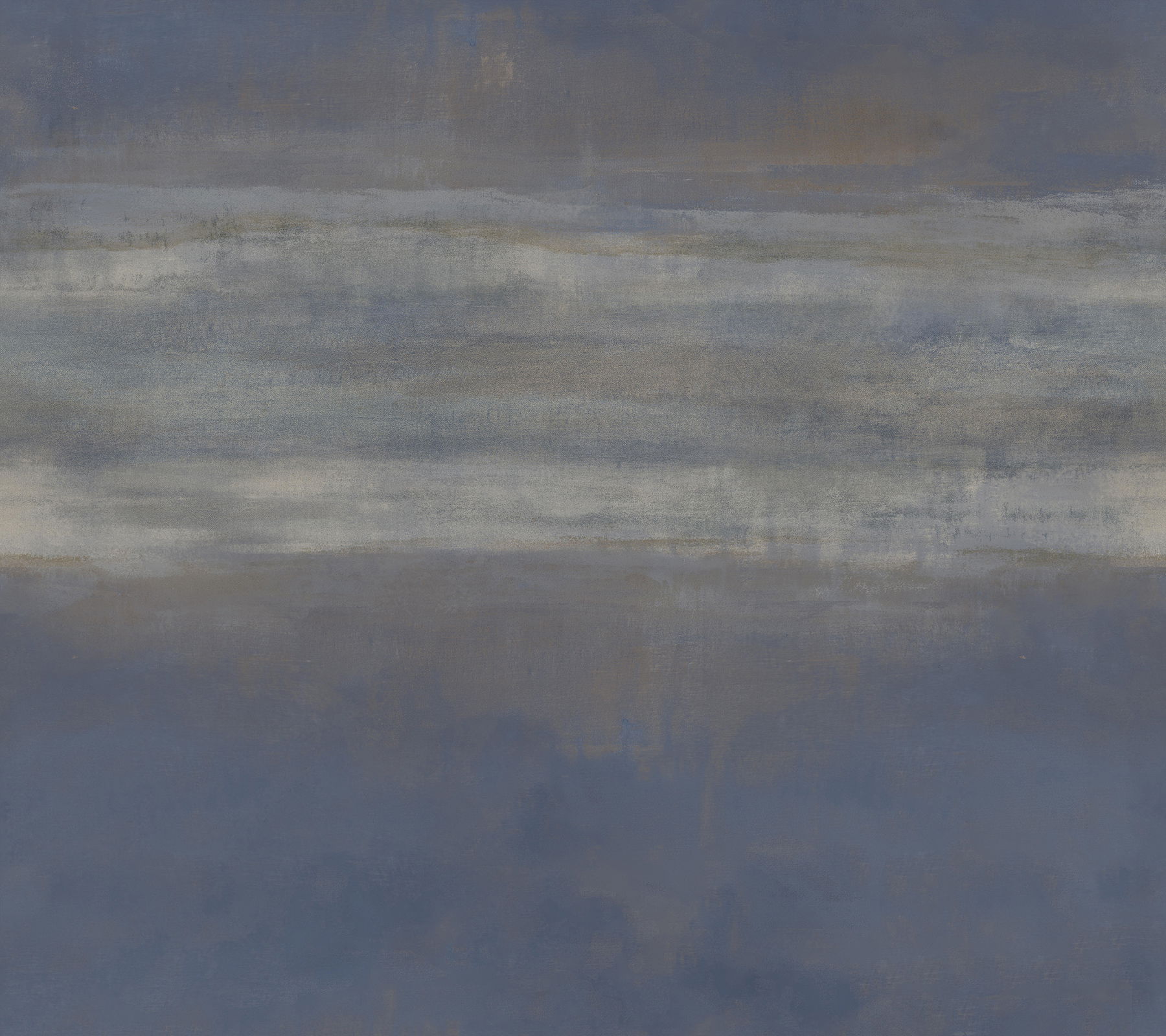 Serene Reflection Navy Wallpaper large image 