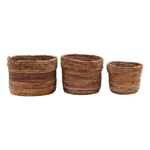 Cleary Basket Set of 3 Natural