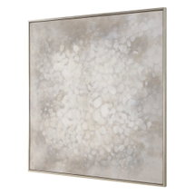 Online Designer Combined Living/Dining Out Of Focus Framed Abstract Art