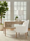 Cane Desk, by Essentials for Living, 55" width x 31.25" height x 24" depth thumbnail 12