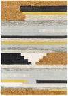 Yuva Handmade Rug, by Surya, 1'6" length x 1'6" width thumbnail