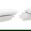 Vivian Ottoman Slipcover White thumbnail 0