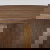 Enzo 32' Round Tabletop with Fluted Wood Base Foyer Accent Table thumbnail 5