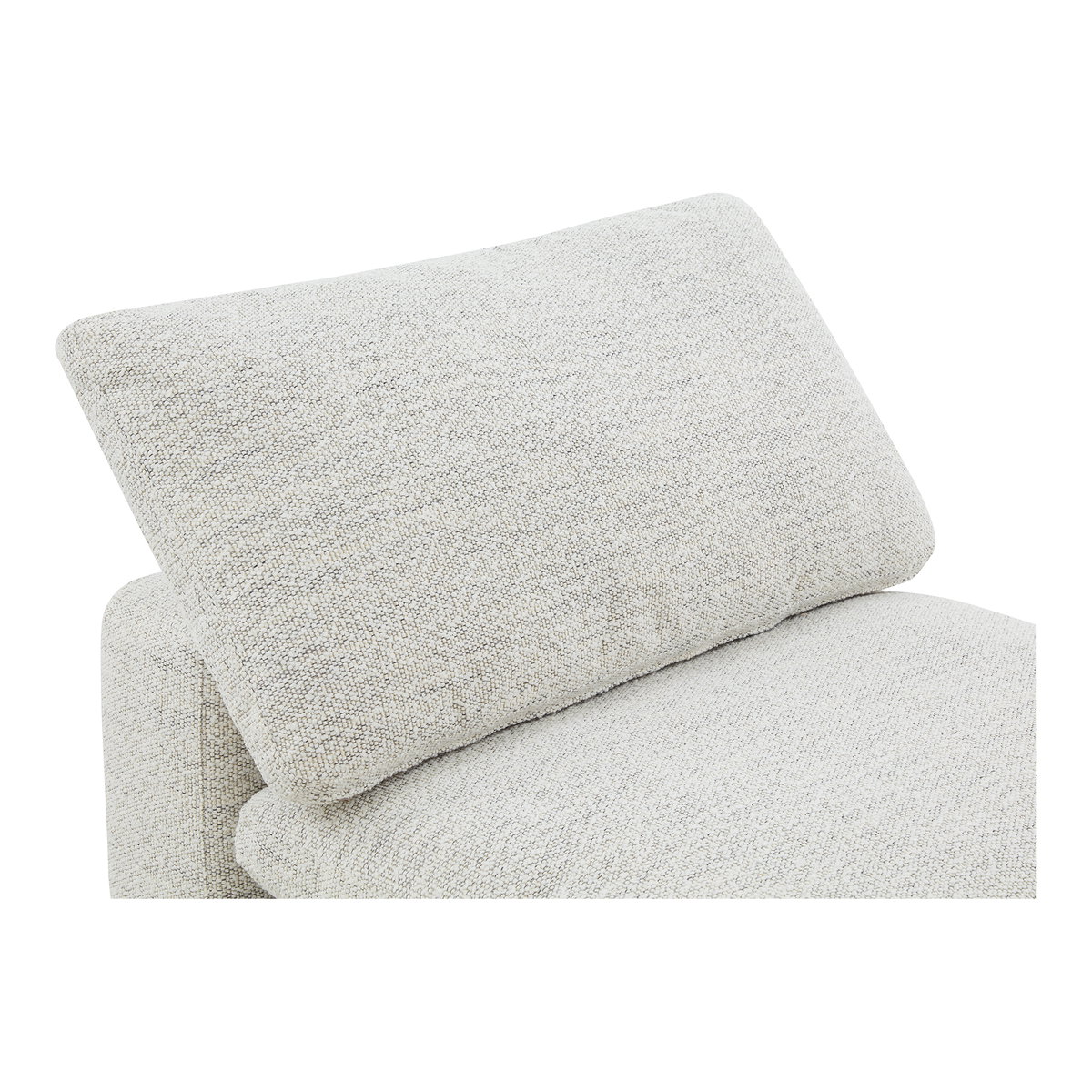Terra Condo Slipper Chair Coastside Sand, Accent Chair by Moe's Home, 38" width x 32.3" height x 38" depth View 6