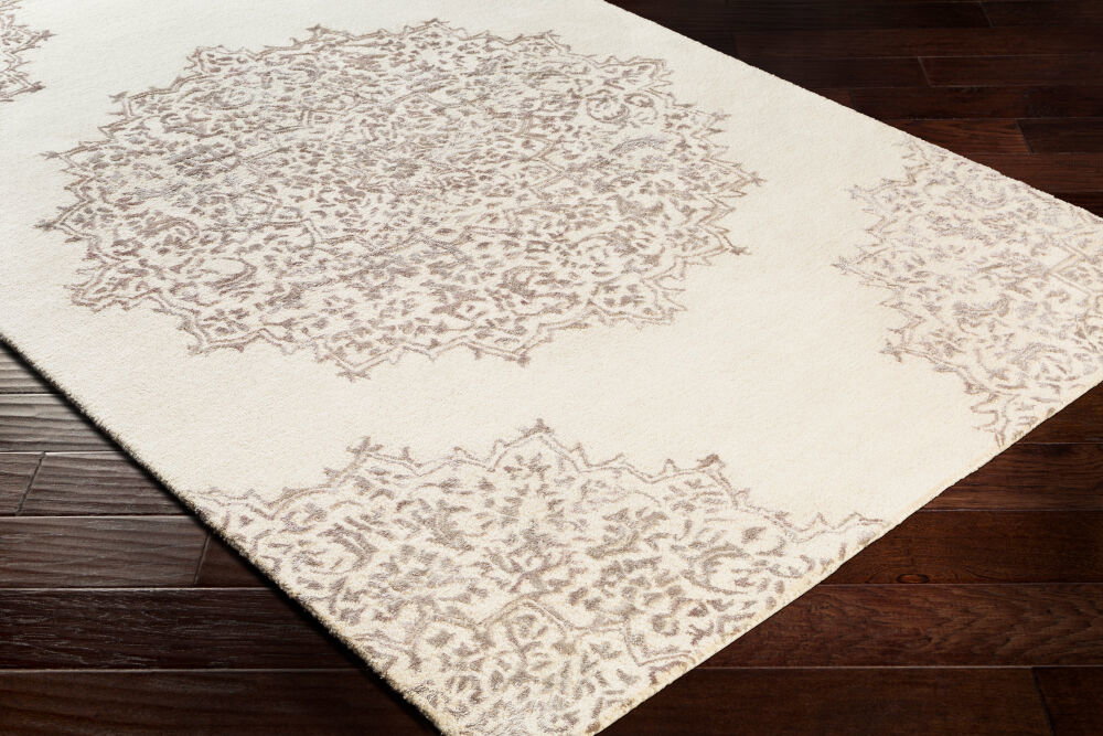 Starlit Handmade Rug, by Surya, 1'6" length x 1'6" width