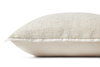 Jean Stoffer x Loloi Ivory Pillow, Decorative Pillow, 18" length x 18" width thumbnail 2