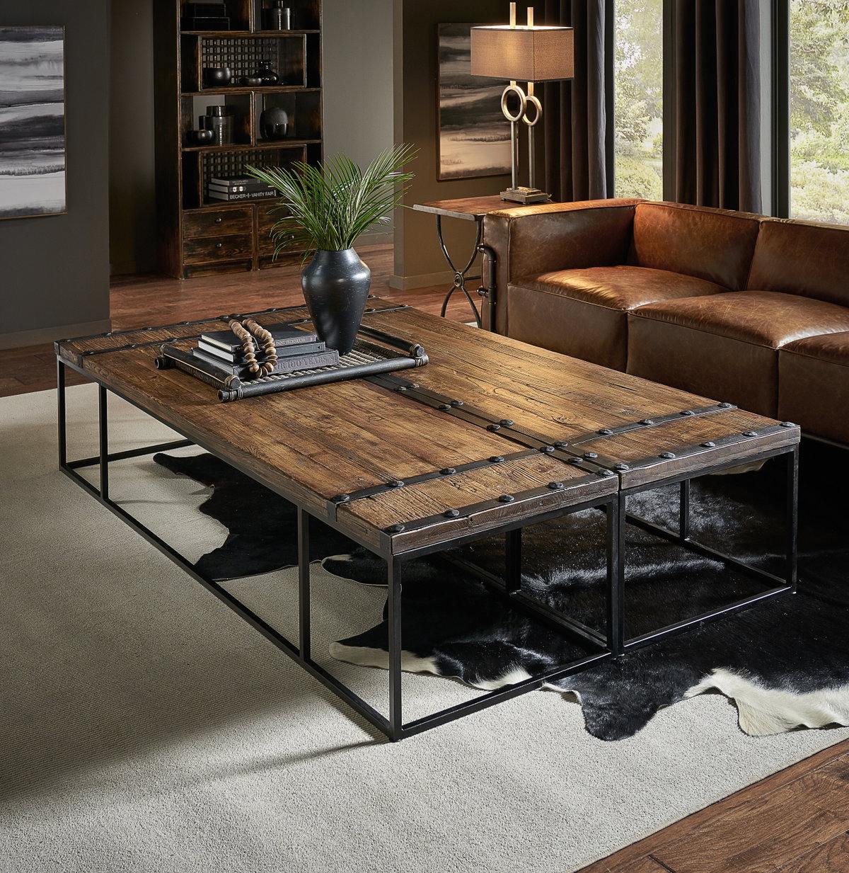 Antwerp Sofa, by Sarreid, 3'4" length x 8'6" width x 2'4" height View 14