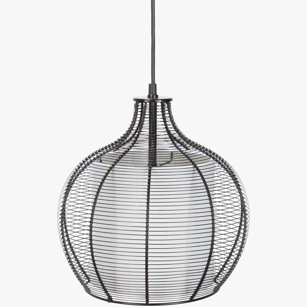 Quinton Pendant, by Surya, 12" length x 12" width x 13" height