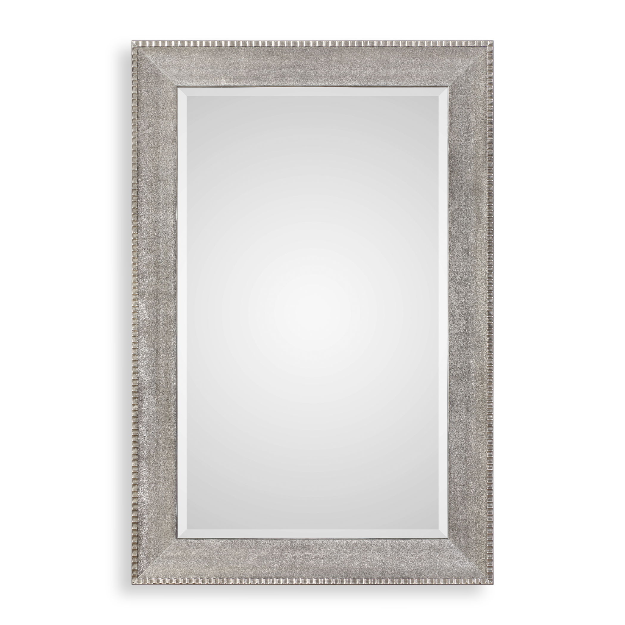 Leiston Metallic Silver Mirror large image 