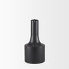 Tovi Small Matte Black Narrow Metal Vase thumbnail 6