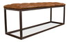 Cologne Long Stool, Seating by Sarreid, 52" length x 16" width x 20" height thumbnail 3