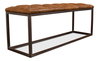 Cologne Long Stool, by Sarreid, 1'4" length x 4'4" width x 1'8" height thumbnail 3
