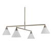 Isola Ceiling Fixture, Chandelier by Renwil, 12.75" height x 40" depth thumbnail 1