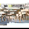 Florence Small Dining Table Brown thumbnail 4