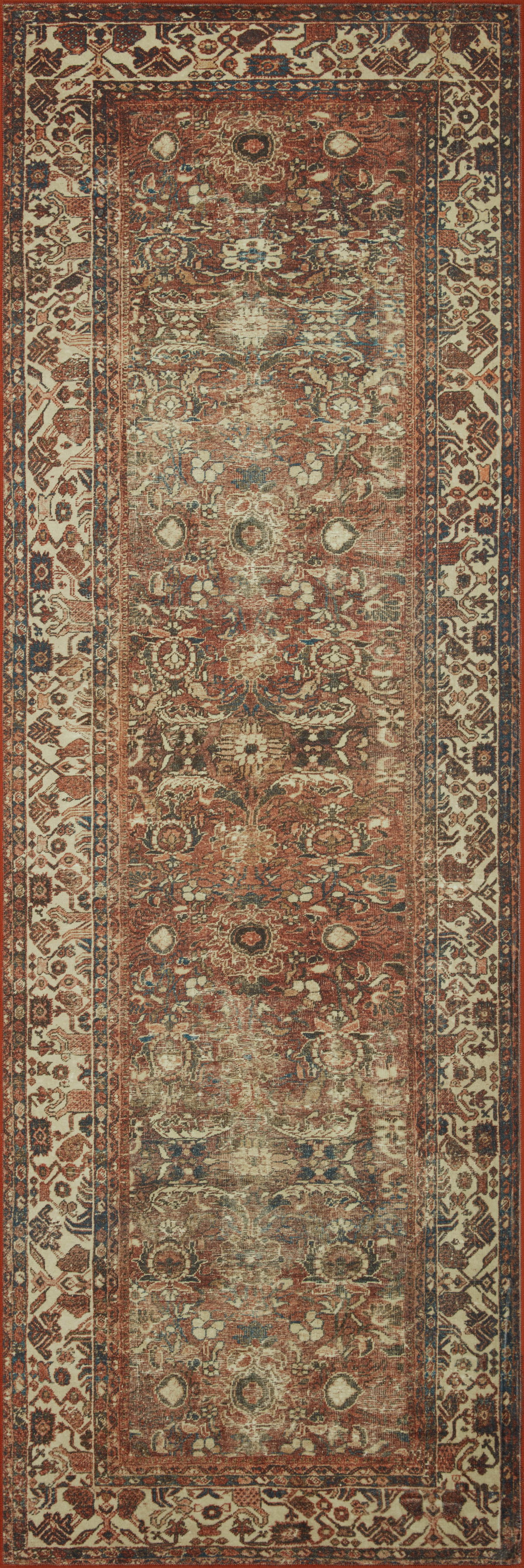 Magnolia Home by Joanna Gaines x Loloi Banks Rug, 2'6" length x 7'6" width View 7