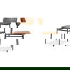 Sailor Dining Chair Brown - Set Of Two thumbnail 0