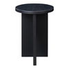 Grace Accent Table Black Oak, Side & End Table by Moe's Home, 14" width x 20" height x 14" depth thumbnail 1