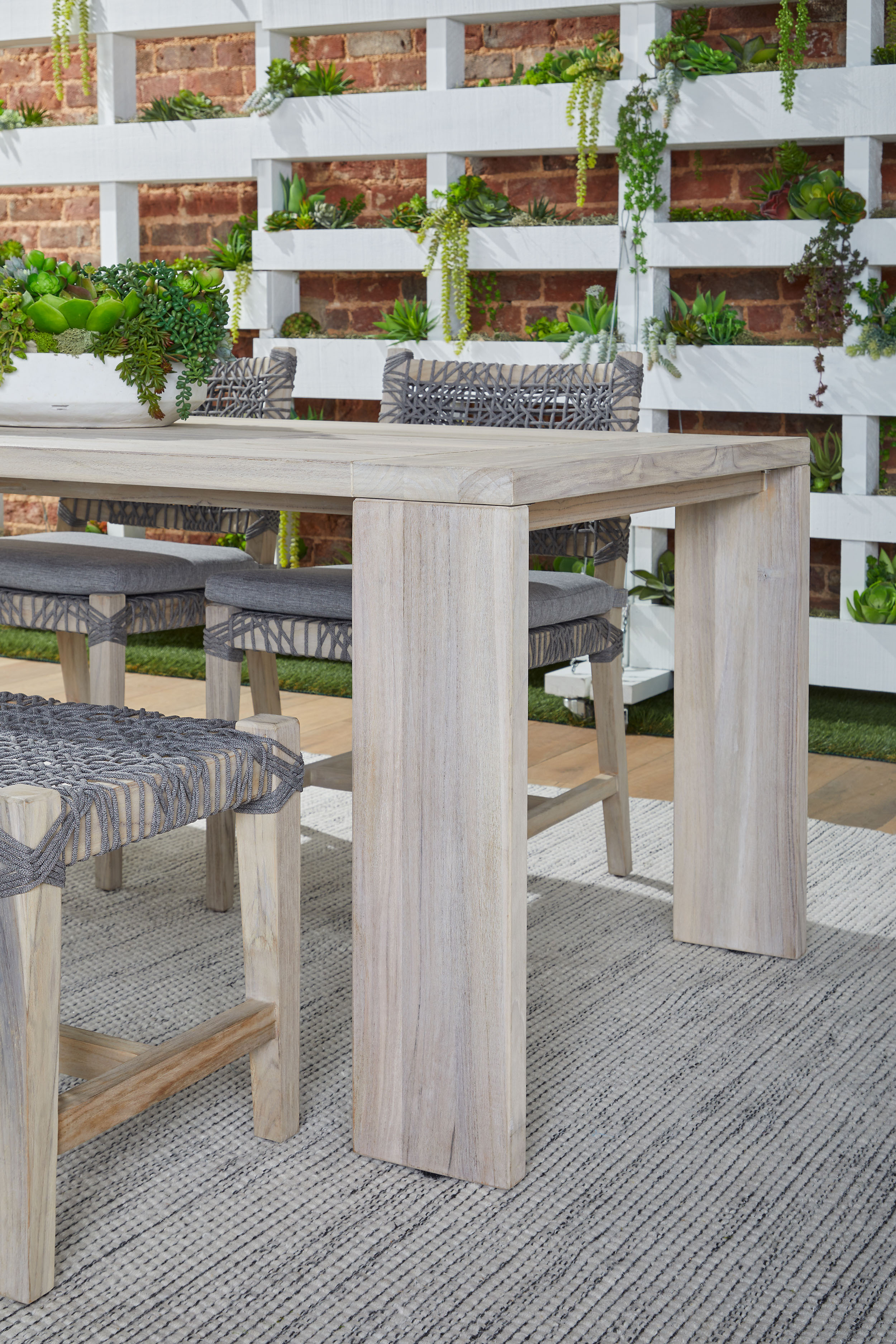 Costa Outdoor Dining Chair, Set of 2, by Essentials for Living, 19" width x 34.5" height x 22" depth View 9