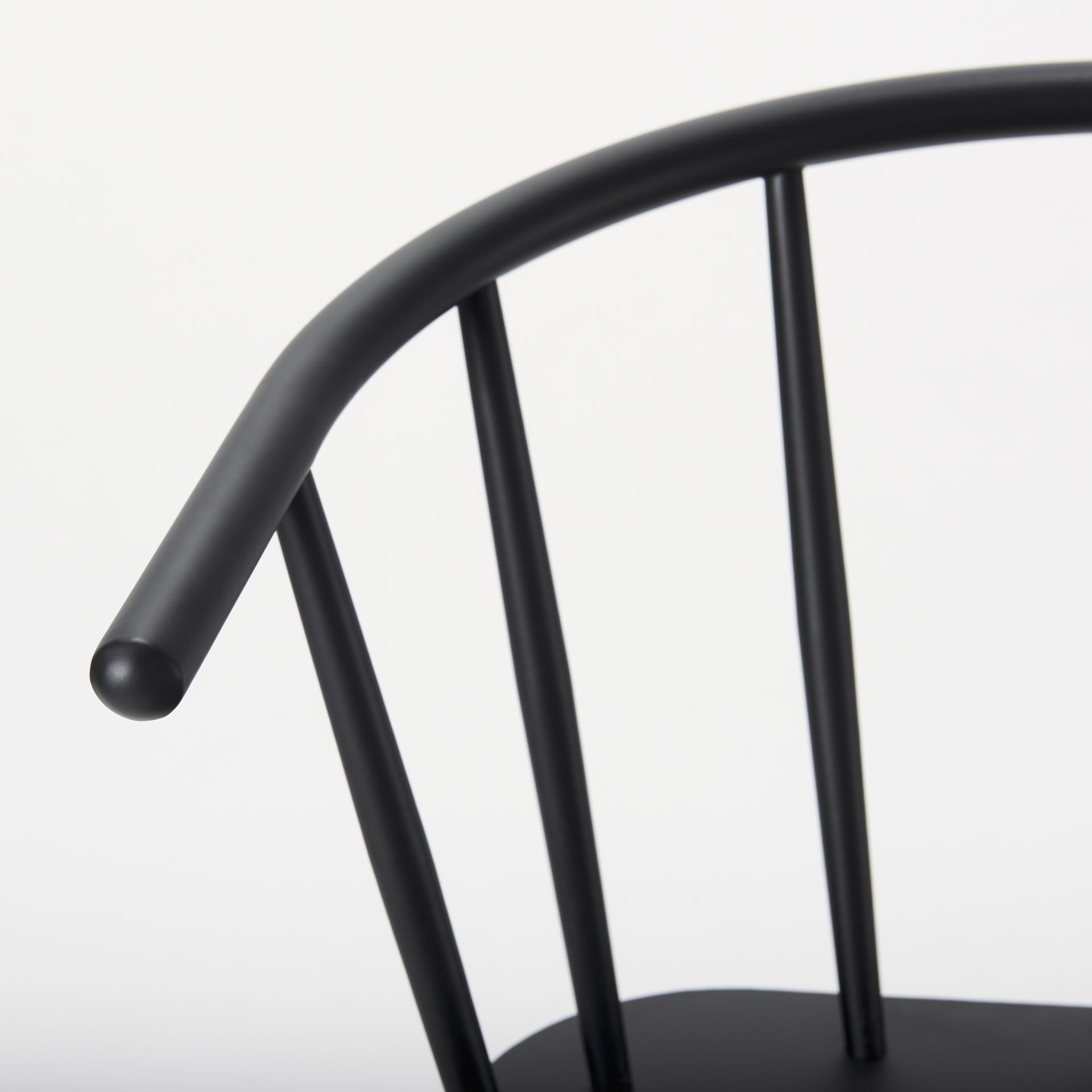 Colin Black Metal Counter Stool large image 