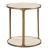 Clench Brass Side Table, Side & End Table by Uttermost, 21.25" width x 23.25" height x 21.25" depth thumbnail 4