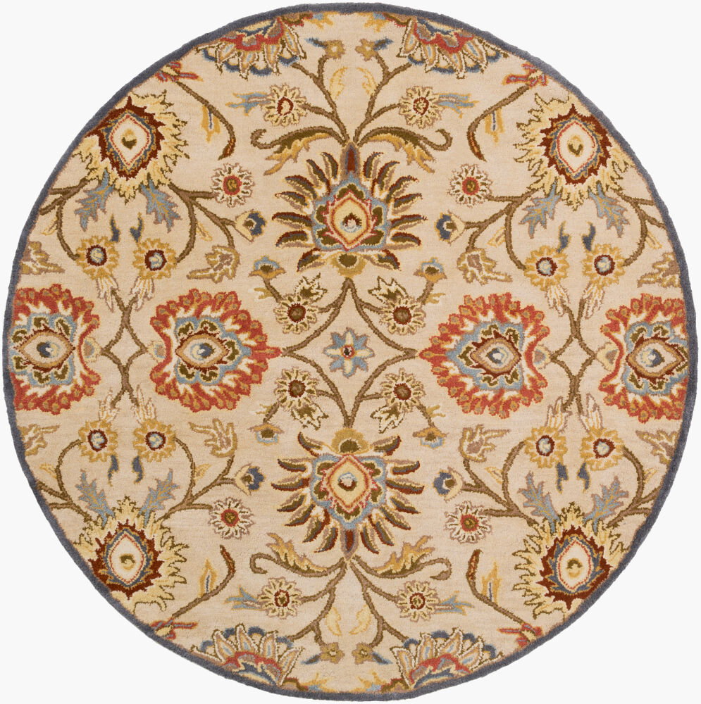 Caesar Handmade Rug, by Surya, 6' length x 6' width