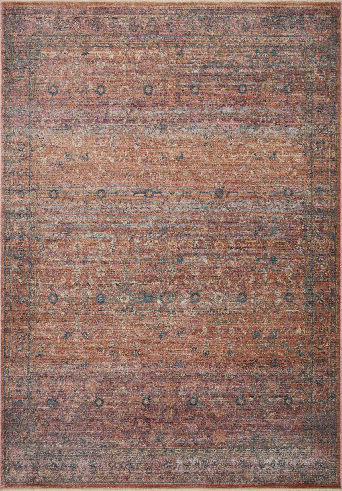 Jean Stoffer x Loloi Bradbury Rug, 5' length x 7'10" width View 1