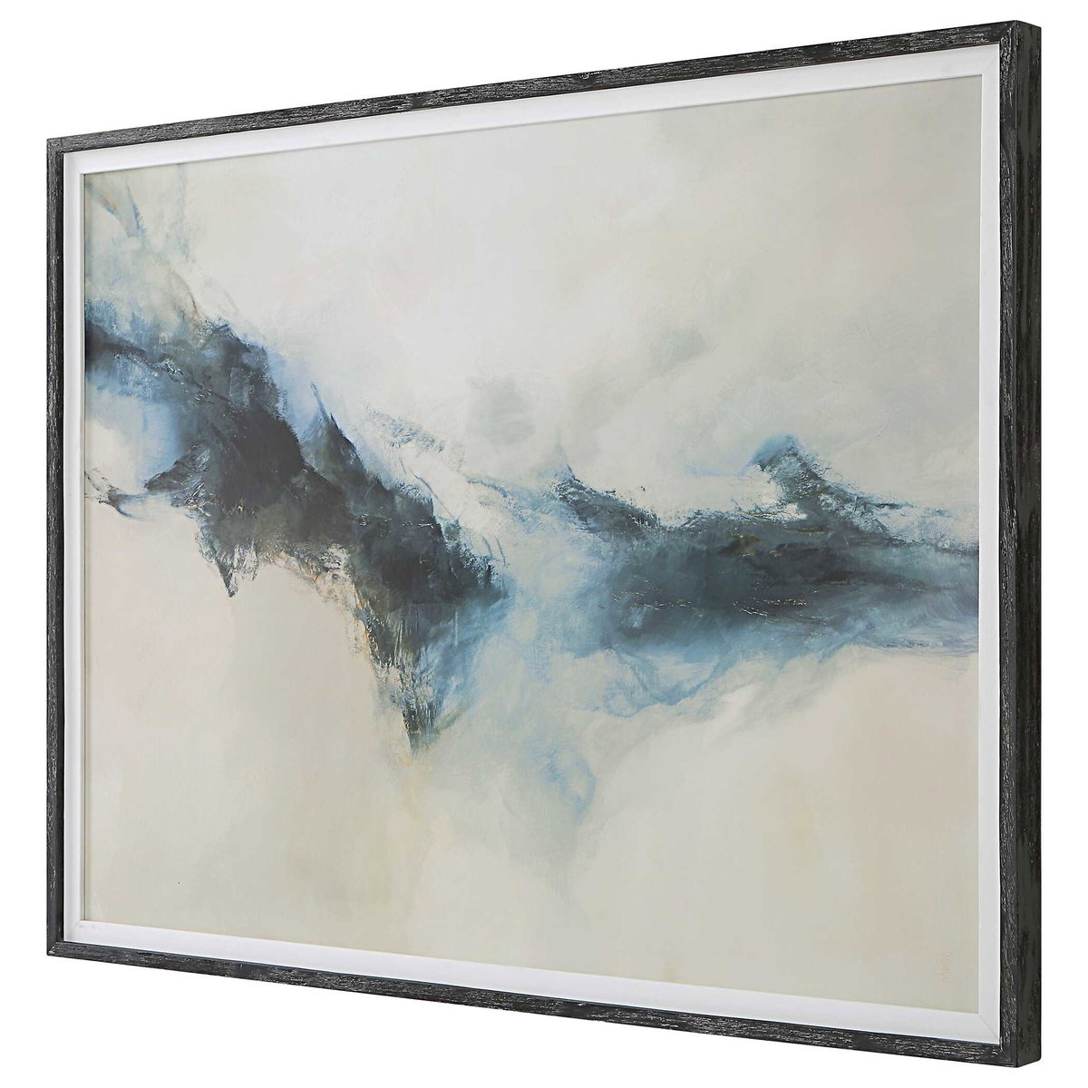 Terra Nova Abstract Framed Print, by Uttermost, 4'3.75" width x 3'3.75" height x 2" depth View 4