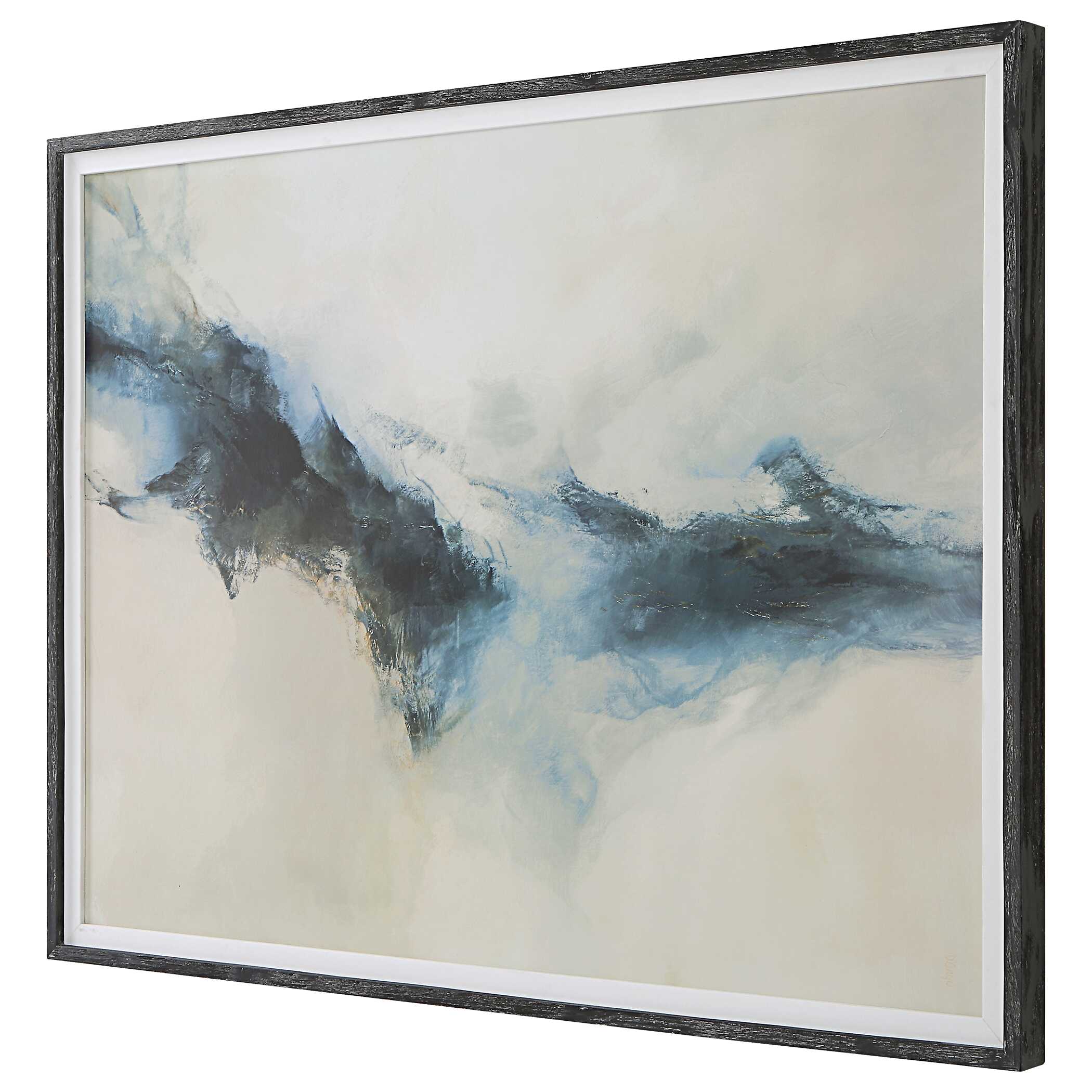 Terra Nova Abstract Framed Print large image 