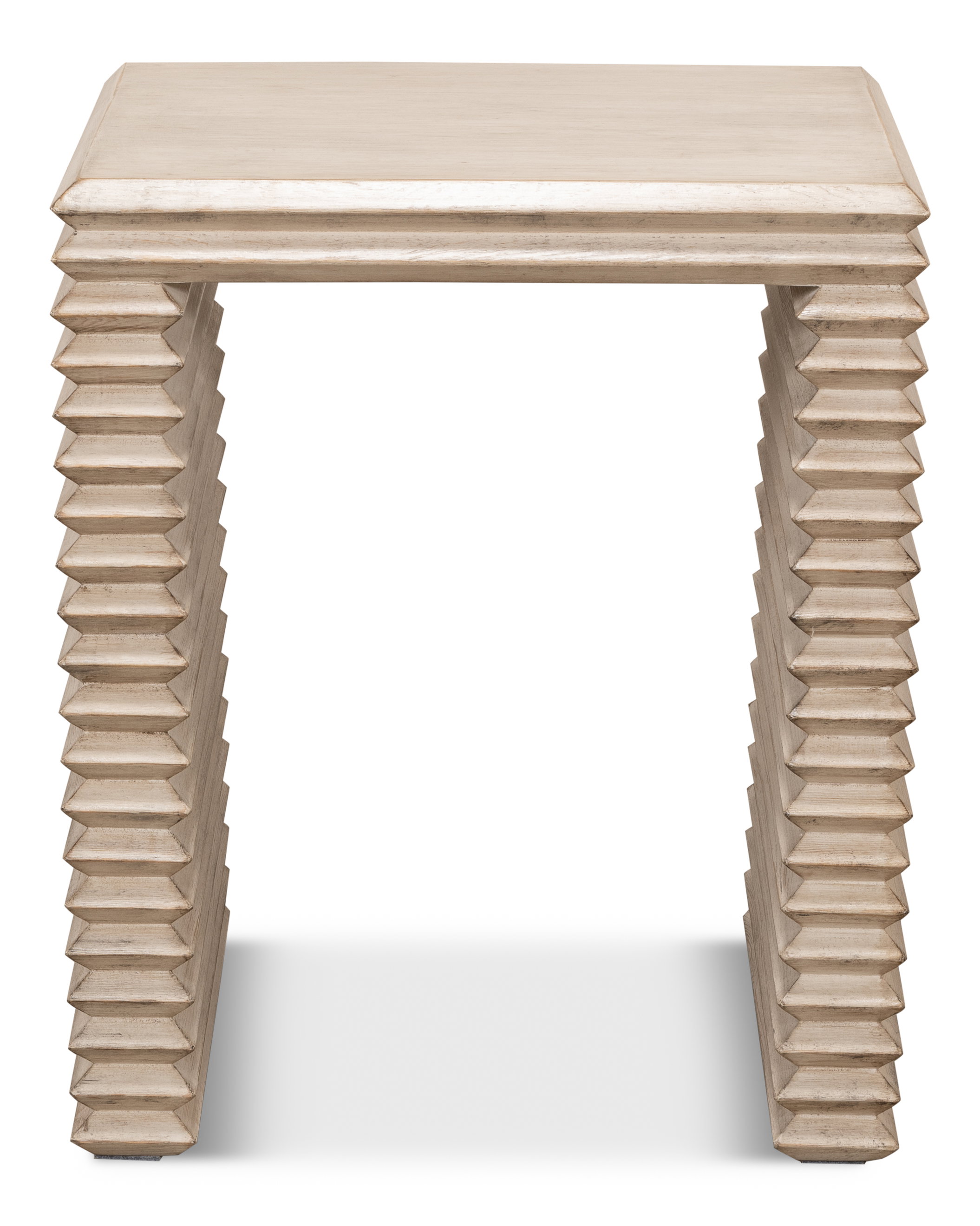 *Stacked Side Table, Stone Grey, Side & End Table by Sarreid, 20" length x 16" width x 24" height View 9