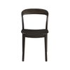 Hanna Chair Bamboo seat, Caviar, Dining Chair by Greenington, 18.19" length x 21.42" width x 30.75" height thumbnail 12