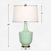 Kyla Mint Green Table Lamp, by Uttermost, 18" width x 30" height x 18" depth thumbnail 3