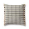 Magnolia Home by Joanna Gaines x Loloi Riley Pillow, Decorative Pillow, 22" length x 22" width thumbnail 1