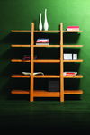 Magnolia Shelf, Exotic, Shelving & Bookcase by Greenington, 16" length x 66" width x 72" height thumbnail 4