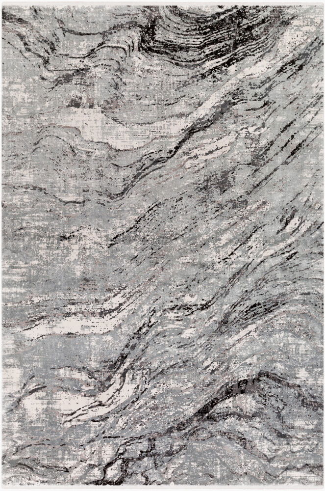 Solar Machine Woven Rug, by Surya, 4'11.84" length x 3'0.61" width